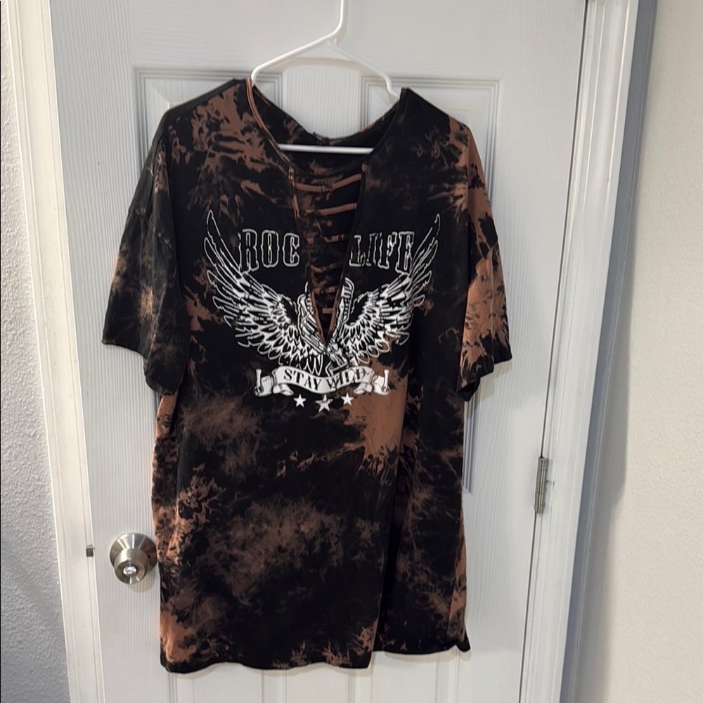 Rock Life Graphic dress